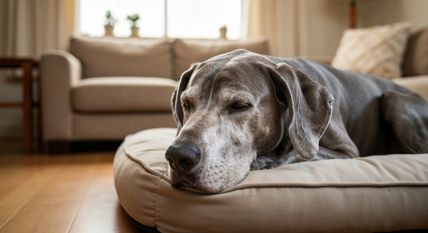 Dogue Allemand senior : bien vieillir malgre la taille