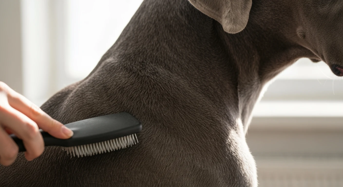 Toilettage et soin de la robe bleue du Dogue Allemand : entretien et idees recues